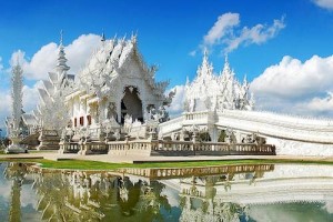 White temple Chiang Rai